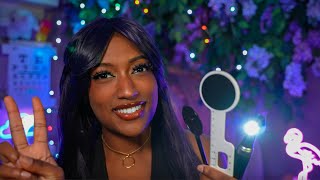 ASMR  Detailed Eye Exam Light Triggers Glasses Fitting Medical Roleplay for Sleep [upl. by Anitnatsnoc342]