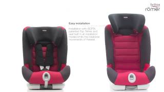 ADVANSAFIX  Child Car Seat [upl. by Namrak805]