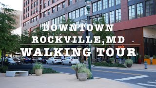 DOWNTOWN ROCKVILLE MD WALKING TOUR [upl. by Jerald423]