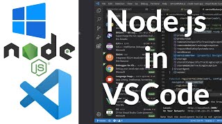 How to Run Nodejs in Visual Studio Code  Nodejs in VSCode [upl. by Nojad]