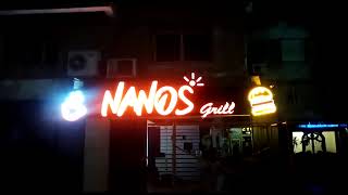 Nanos Restaurant sign [upl. by Aik]