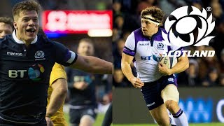 2018 NatWest 6 Nations  Hamish Watson amp Huw Jones Interviews [upl. by Selegna]