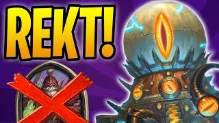 CRUSHING Quest Rogue with MechaThun Warlock  The Boomsday Project  Hearthstone [upl. by Walton965]