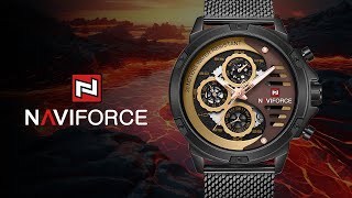 LATEST DESIGN OF 2023 丨NAVIFORCE Watch NF9110S Japanese Quartz Multifunction Movement [upl. by Amal]