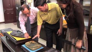 2009 端砚 端砚大師張慶明 Duanzhous Inkstone master in Zhaoqing [upl. by Deroo665]