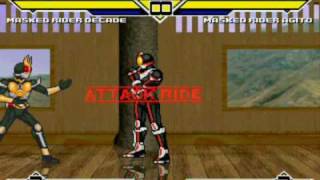 Kamen Rider Decade MUGEN Demo [upl. by Mohammad]