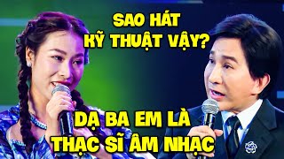 NSƯT Kim Tử Long NGỠ NGÀNG vì thí sinh 18 tuổi HÁT CỰC KỸ THUẬT quotBA EM LÀ THẠC SĨ ÂM NHẠCquot [upl. by Dygal]