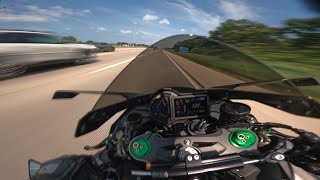 Highway Shredding with the Boys  Ninja H2 x R1M x S1000RR x Fireblade RRR SP [upl. by Uhsoj657]