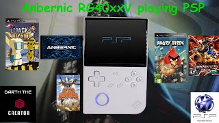 Anbernic RG 40xxV playing PSP retrogaming anbernic psp rg40xxv [upl. by Orelie746]