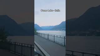 Vem com a gente de motorhome por Lake Como  Itália italy lake motorhome travel trip [upl. by Trixi995]