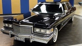 1975 Cadillac Fleetwood Limousine 500 V8 [upl. by Imnubulo]