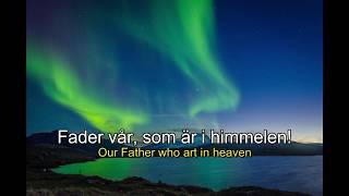 Memorize the Lords Prayer in Swedish  Herrens bön with pauses for learning [upl. by Munford483]