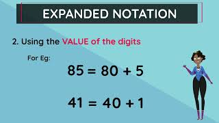 Expanded Notation numbers up to 99 Standard 1  pennacoolcom [upl. by Drabeck]