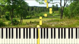 Den blomstertid nu kommer Swedish hymn  Tutorial [upl. by Asyle]