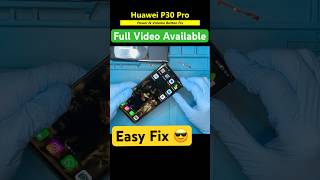 ✅ Huawei P30 Pro Power Button Repair Quickly With Diy Guide shorts [upl. by Esorbma386]