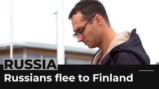 Finland to restrict entry from Russia as Russians flee [upl. by Doerrer]