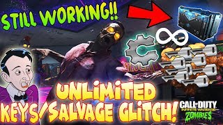 STILL WORKING UNLIMITED KEY AND SALVAGE GLITCH AFTER ALL PATCHES  INFINITE WARFARE GLITCHES [upl. by Struve]