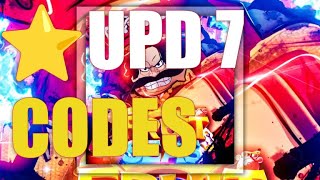 ROBLOX ⭐️UPD 7  FIXES FRUIT SEAS CODES  HOW TO REDEEM [upl. by Town]