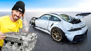 REBUILDING A PORSCHE 911 GT3RS FROM SCRATCH [upl. by Pedrick372]