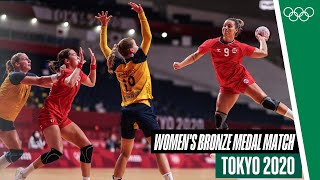 🤾‍♀️ Womens Handball Bronze Medal Match at Tokyo 2020 [upl. by Dolora923]