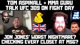 The MMA Guru amp Tom Aspinall Interview Jon Jones Is A Duck Checked Every Closet At UFC 309 [upl. by Senzer]