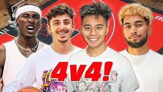 4v4 Basketball Ft FaZe Rug Deestroying amp Dockery [upl. by Nidroj]