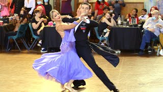 Professional Ballroom WALTZ  2021 ADS Galaxy Competition ft Jonathan amp Talysa [upl. by Ymerej]