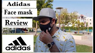 Adidas Face Mask Review l Best selling Face Mask l Face Cover l Affordable face cover l fancy mask [upl. by Aicenra]