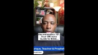 Ultimate Guide to Hermeneutics and Bible Study [upl. by Laurita829]