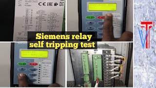 Siemens relay self test tamil [upl. by Illom]