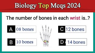 biology top mcq 2024  most important biology mcqs  biology mcq for competitive exams [upl. by Pejsach]