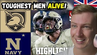 British Reaction To Army vs Navy Highlights [upl. by Zelde114]