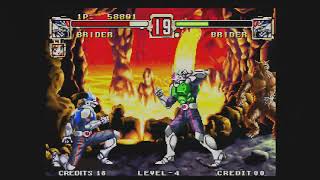 TWITCH REPLAY Voltage Fighter Gowcaizer NEO GEO MVS US full first playthrough [upl. by Clothilde]