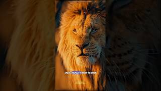 Lion real voice 🔊😱 viral [upl. by Ahtnamas]