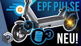 ePowerFun ePF PULSE eScooter Test – Bester 2024 mit Federung amp Power [upl. by Perce]