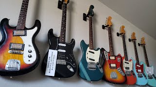 The Guitars Of Kurt Cobain  Nirvana Tone Fender Mustang Jaguar Univox HiFlier Vandalism Strat [upl. by Otrebcire]