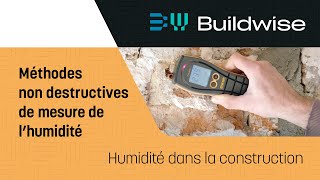 Humidité dans la construction  les méthodes non destructives de mesure de l’humidité [upl. by Robaina]