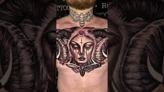 AMAZING FULL CHEST TATTOO DONE [upl. by Gnemgnok]