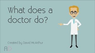 What Does A Doctor Do PreSchool Educational Video [upl. by Connie]