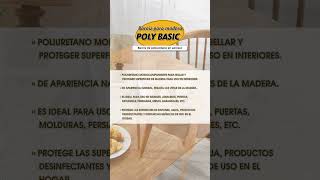 ¡Poly basic con las bondades de un poliuretano monocomponente y en aerosol [upl. by Bamby]