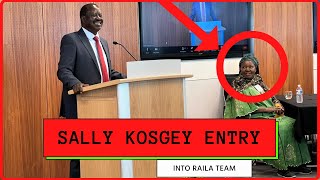 The Entry Of Sally Kosgei Into Raila Odinga Team Causing Jitters In DP Ruto Camp [upl. by Gibbons]