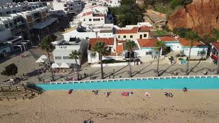 Olhos d Agua a beautiful Autumn day Algarve Portugal [upl. by Idhem]