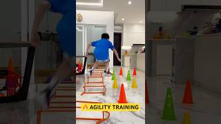 AGILITY TRAINING 🦶 PLYOMETRICS 🔥 NEXT LEVEL 🌟 SPEED speedandagility exerciseathome sports [upl. by Seiber]