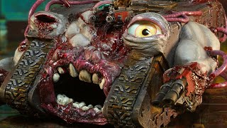 Warhammer BODY HORROR Nurgle Land Raider [upl. by Enylorac]