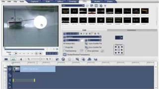 Ulead VideoStudio  Tracking a moving subject [upl. by Akkinahs]