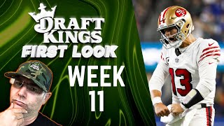 Crush Your DraftKings DFS Lineups With These Week 11 NFL Picks [upl. by Erdda]