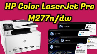 Replacing Toner Cartridge on HP LaserJet M277n277dw Printer [upl. by Faludi]