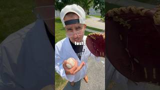 FIXING A BASEBALL GLOVE WITH SANDPAPER [upl. by Eimmit]