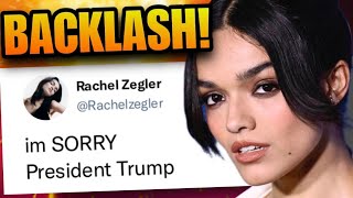 Disney Forces Rachel Zegler To Apologize For AntiTrump Rant [upl. by Llezom]