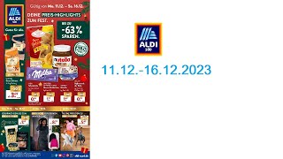 ALDI SÜD Prospekt DE  vom 1112 bis 16122023 [upl. by Pampuch]